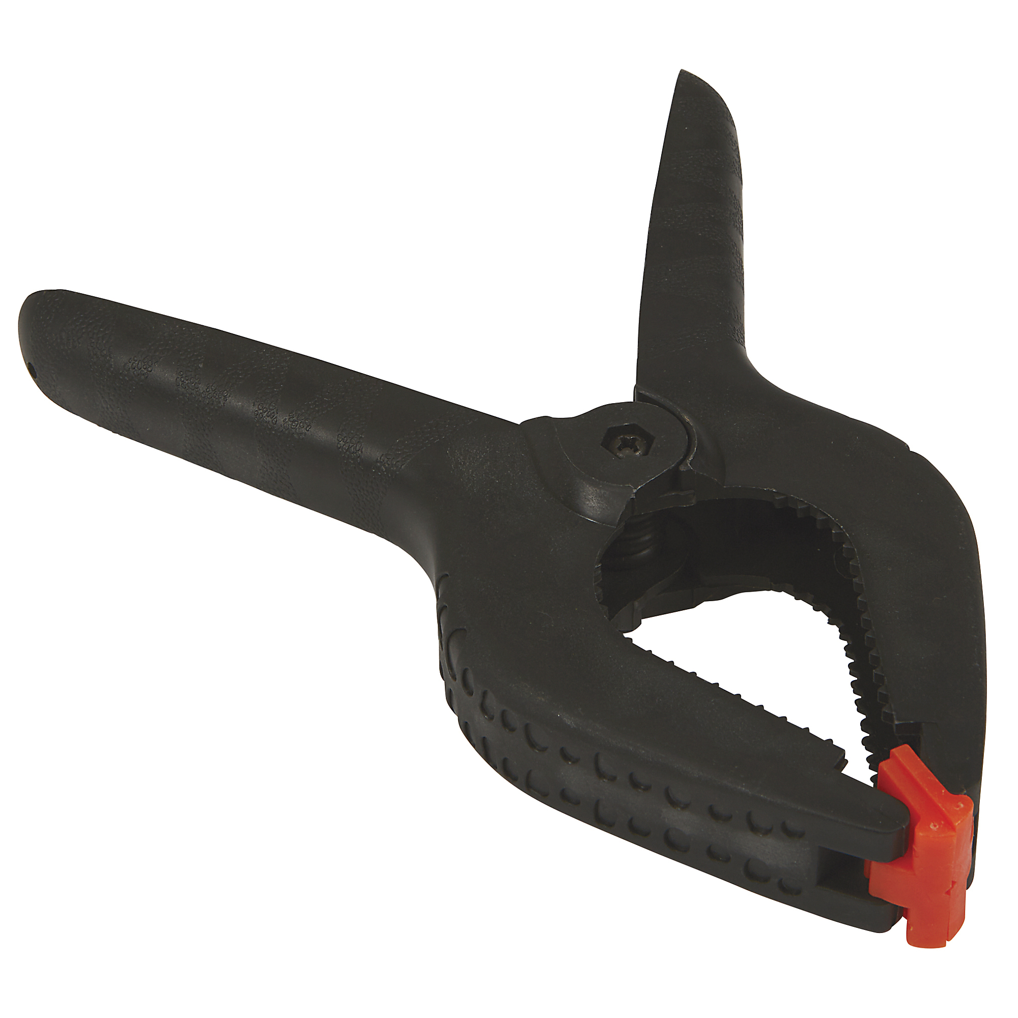 Ironton 3-1/2in. x 9in. Nylon Spring Clamp, 6-Lb. Clamp Pressure, 3-1/2in. Opening